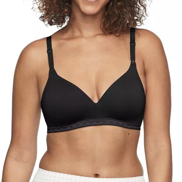 Warner's Other - Warners 36A Black Cloud 9 Super Soft Wireless Lightly Lined Comfort Bra 1269